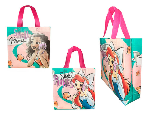 25 Bolsas Dulceros Reutilizables Princesas Disney
