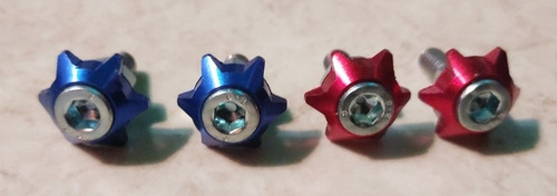 Imagen 2 de 4 de Tornillos Decorativos Moto Y Carro Con Tuerca