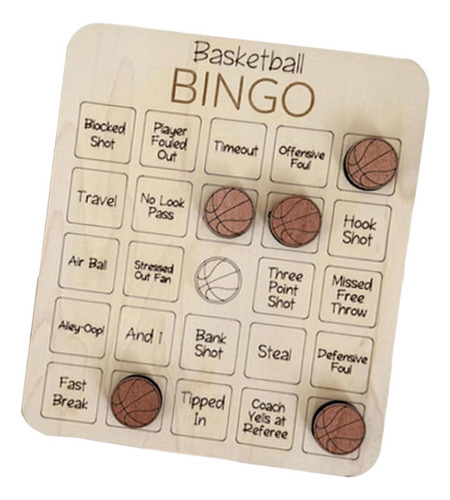 Juego De Bingo, Juego De Fiesta Deportiva, Baloncesto