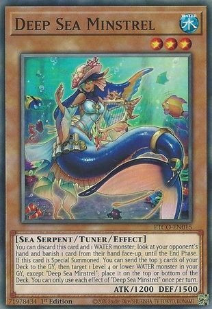 Yugioh! Deep Sea Minstrel - Etco-en015