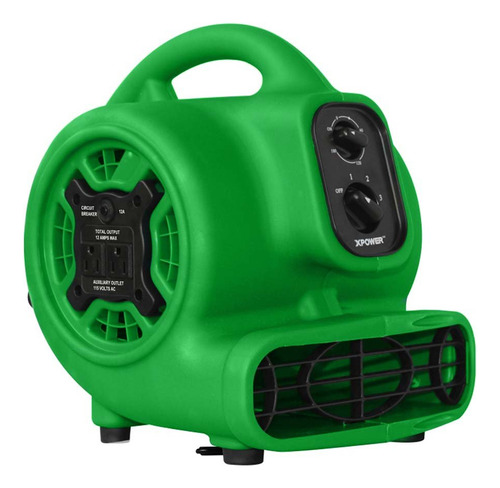 Xpower 848025023419 P-230at-green Multiusos Mini Poderoso Mo