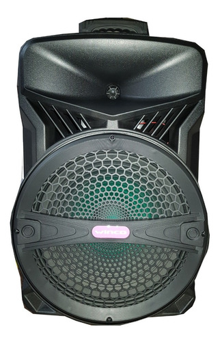 Parlante 15 Portatil Bateria Recargable Bluetooth Potencia 8000w 100rms + Microfono Inalambrico Usb C. Remoto + Sonido