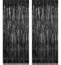 Comprar Paquete De 2 Cortinas Con Flecos, Cortinas De Flecos De Alum