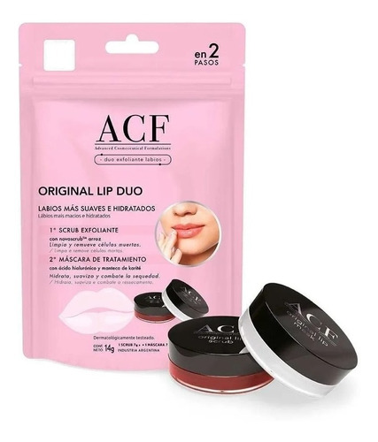 Acf Duo Exfoliante Labios Original Lip Duo Acido Hialuronico