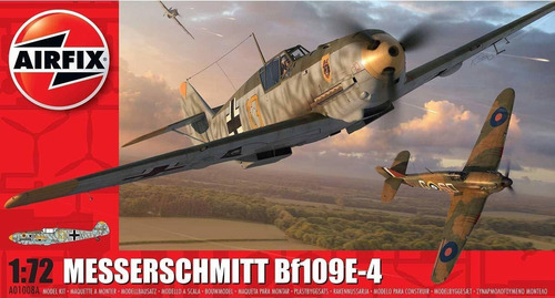 Airfix A01008a Plano Modelo De Plástico Messerschmitt Bf109e