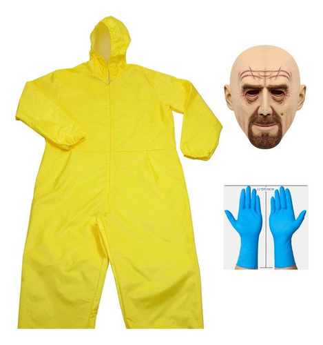 Disfraz De Walter Para Cosplay De Breaking Bad Traje Tóxico
