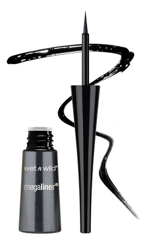 Wet N Wild - 871a - Delineador Ojos - Liquido - Liner Black
