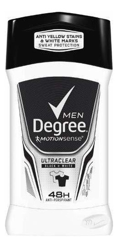 Desodorante Antitranspira Degree Men Ultra Clear Black +