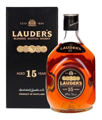 Whisky Lauders 15 Anos 1 Litro