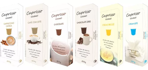 Capsulas Nespresso Chocolate Cappuccino Capresso 20 unidades