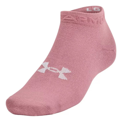Calcetines Under Armour Essential 3 Pack Rosa 1365745-697