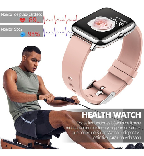 Reloj Inteligente Deportivo Impermeable Con Bluetooth