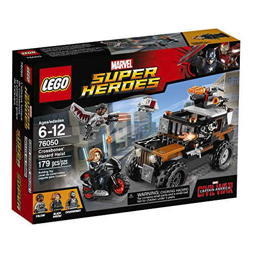 Edificio Lego Super Heroes Crossbones Hazard Heist 76050