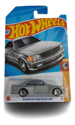 Hot Wheels '89 Mercedes-benz 560 Sec Amg Clásico Colección 