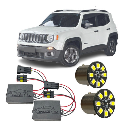 Kit Super Led Drl Com Canceller Canbus Para Renegade.