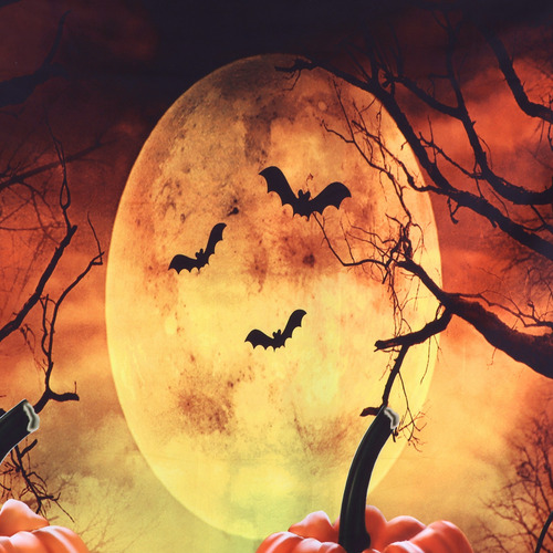 Alfombra Colgante De Pared Con Fondo De Tapiz De Halloween