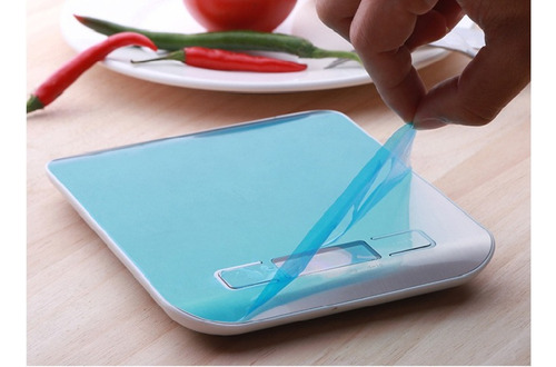 Báscula digital de acero inoxidable de lujo para dieta, 10 kg de precisión, capacidad máxima de 10 kg