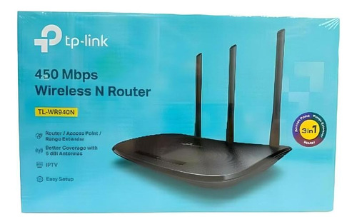 Router Inalambrico Tp-link Tl-wr940n 3 En 1 Somos Tienda