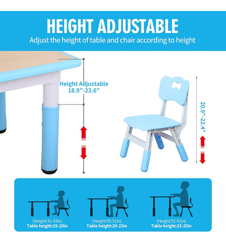 Juego De Mesa De Actividades Múltiples Para Niños