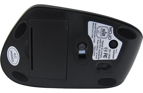 Mouse Vertical Ergonómico Para Pc Bluetooth, Negro