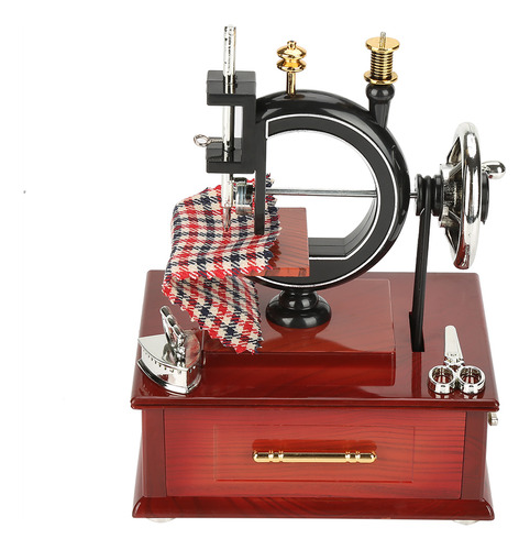 Máquina De Coser Retro Creativa De Estilo Vintage Clockwork