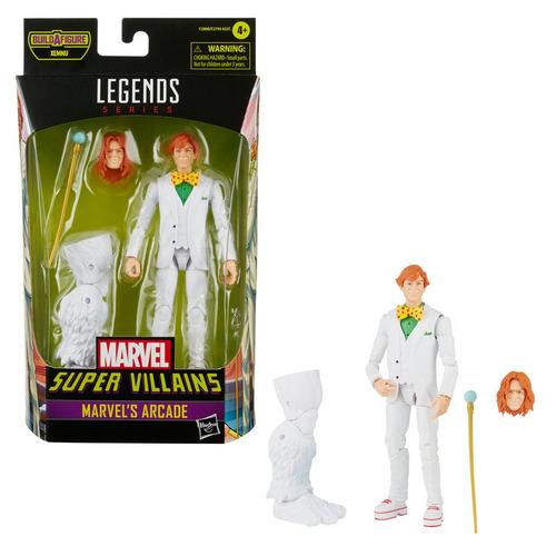 Figura De Acción Marvel Legends Series Arcade +3