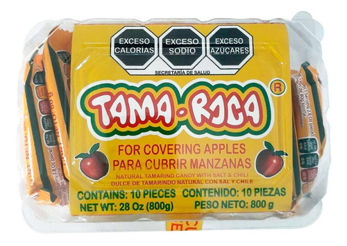 Dulce Tamaroca Cubremanzana Tamarindo 800g