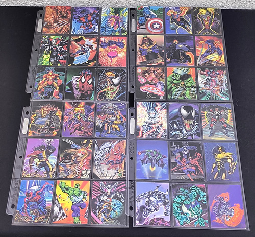 Semi Colección Pepsi Cards Marvel 1994 Retro Original 110pz (Usado)