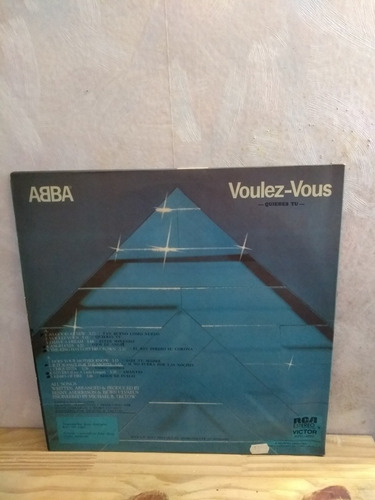 Vinilo Lp Abba - Voulez-vous = Quieres Tu? ( Argentina ) (Usado)