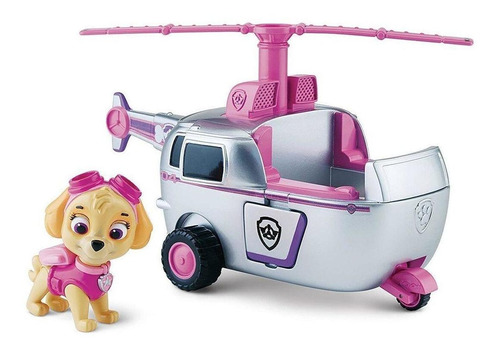 Carrinho Patrulha Canina Skye Helicóptero Sunny Brinquedos