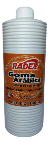 Cola Goma Arabica Profissional 1000ml P/ Artesanatos Papeis