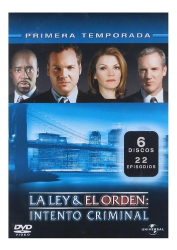 La Ley Y El Orden Intento Criminal Primera Temporada 1 Dvd