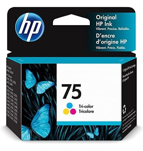 Original Tinta Hp 75 Color Cb338w J5700 C5200 C4300 C4200