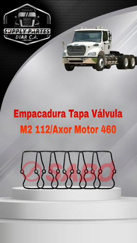 Empaque Tapa Valvula Mercedes Benz 460 M2 112/ Axor