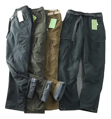 Pantalones Térmicos Impermeables Para Exterior Para Hombre A