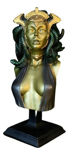 Imagem Estátua Busto Medusa 2 - Mitologia Grega Resina