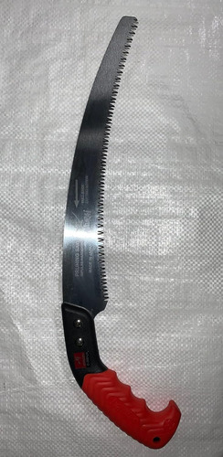 Sierra De Poda Kanzawa Samurai, Cuchilla Curva 33 Cm Naranja