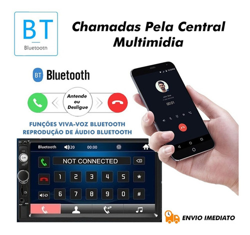 Imagem 5 de 6 de Moldura Central Escort Zetec Multimi Mp5 2 Din Espelhamento