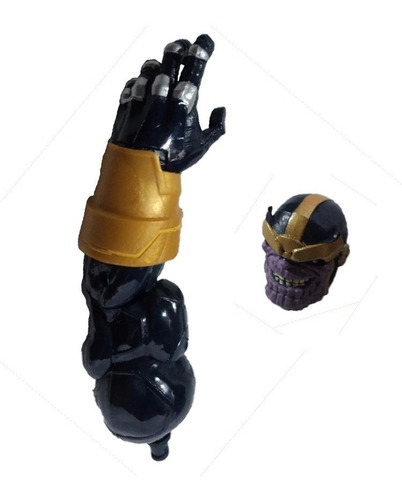 Marvel Baf Piezas Cabeza Y Brazo Izquierdo De Thanos 2015