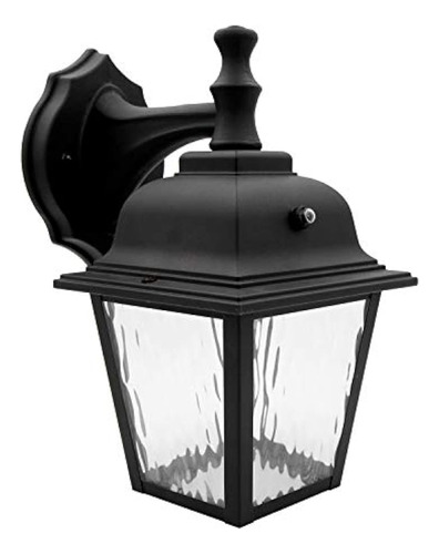 Maxxima Led Porch Lantern Outdoor Wall Light Negro, Sensor D