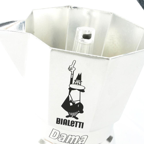 Imagem 2 de 2 de Cafeteira Italiana Nuova Dama 6 Xícaras Bialetti