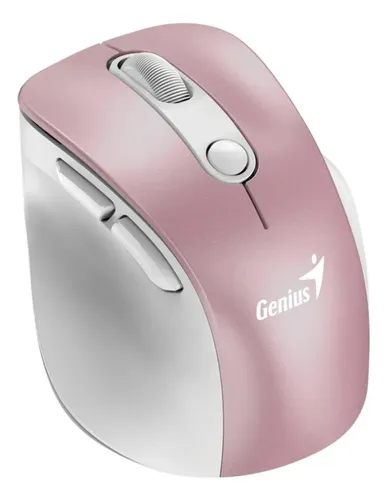 Mouse Genius Ergo 9000s Pro Con Conexión Usb Rosado Rosa