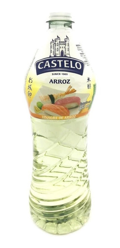 Pack 5u Vinagre De Arroz Castelo X 750 Ml - Sushi