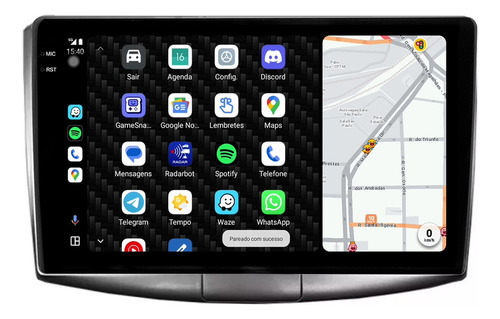 Central Multimidia Passat 07/14 9p Android 2gb 64gb Carplay