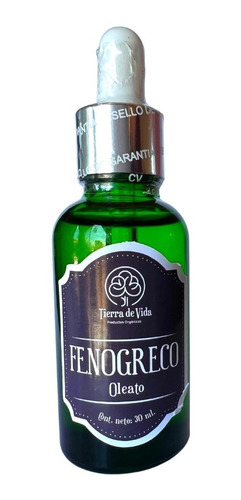 Oleato De Fenogreco Extracto Herbolario 30ml Tierra De Vida