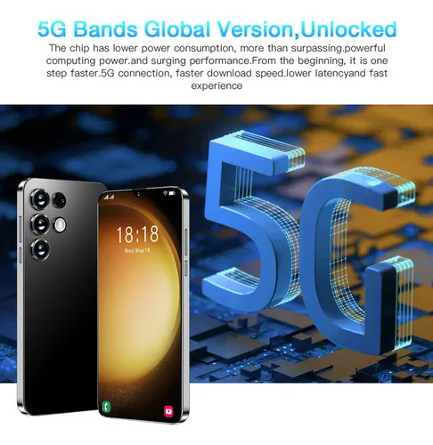 Smartphone S23 Ultra De 1+8 Gb Para Android Ios