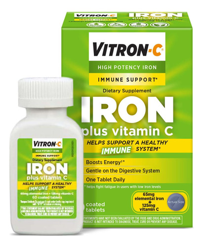 Suplemento Vitron-c De Hierro Y Ap - Unidad a $1915