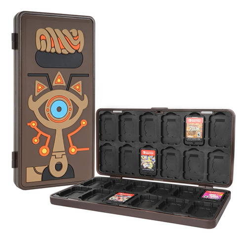 Estuche Para Juego De Nintendo Switch Tableta Antigua Marron