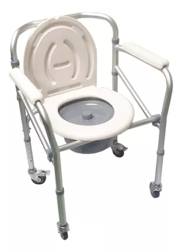 Silla para Ducha con Apoya Abrazos de Aluminio – Medicaltex