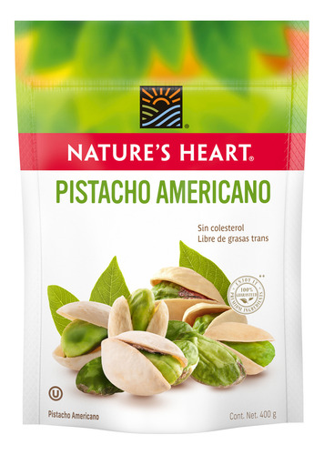 Snack De Frutos Secos Nature's Heart Pistacho Americano 400g